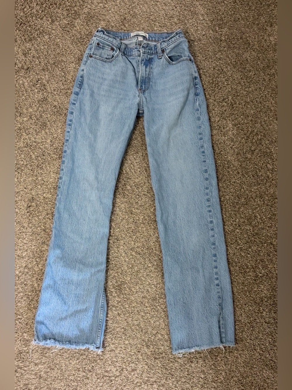 Abercrombie & Fitch Baggy Low Rise Jeans